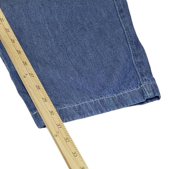 Levi's Stay Loose Boxer Taper Jeans Men's Size XXL Blue Medium Wash Elastic Wais - Picture 11 of 13